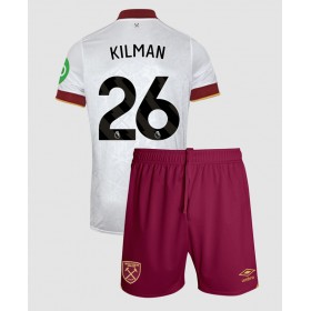 West Ham United Max Kilman #26 3rd Trikot 2024-25 Kurzarm (+ kurze hosen)